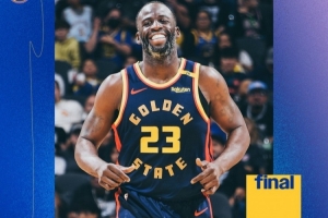 LoL Worlds 赛程-积极进攻！9中6砍14分5板！勇士官方赢球海报封面人物：追梦